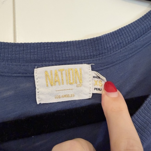 Navy Nation LTD Romy Modest Tee - Picture 4 of 5